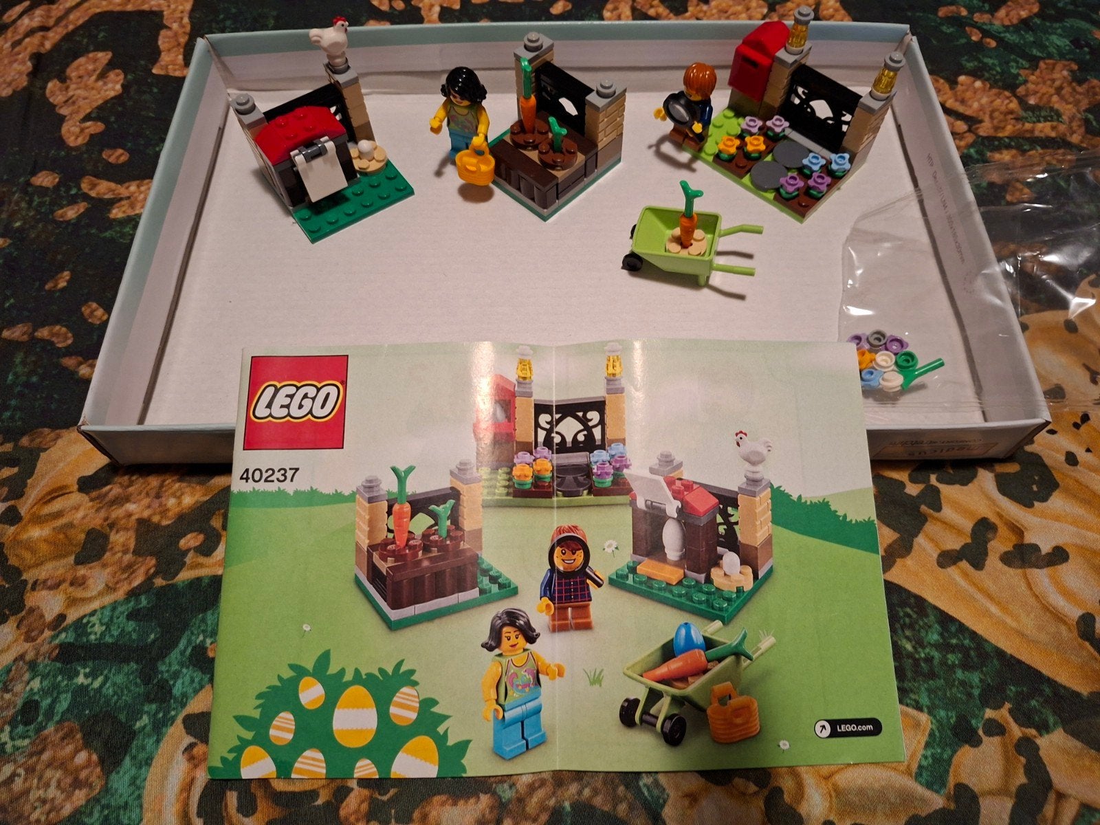 LEGO 40237 Easter Egg Hunt - Complete set met handleiding, Gebruikt, Overige thema's, Lego, Compleet
