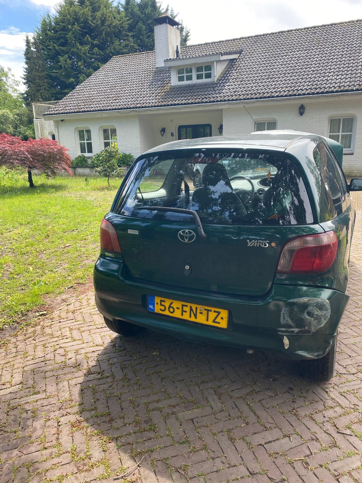 Schade (Toyota auto) automaat, Auto diversen, Schadeauto's, Toyota, 1990 cc, Benzine, Groen