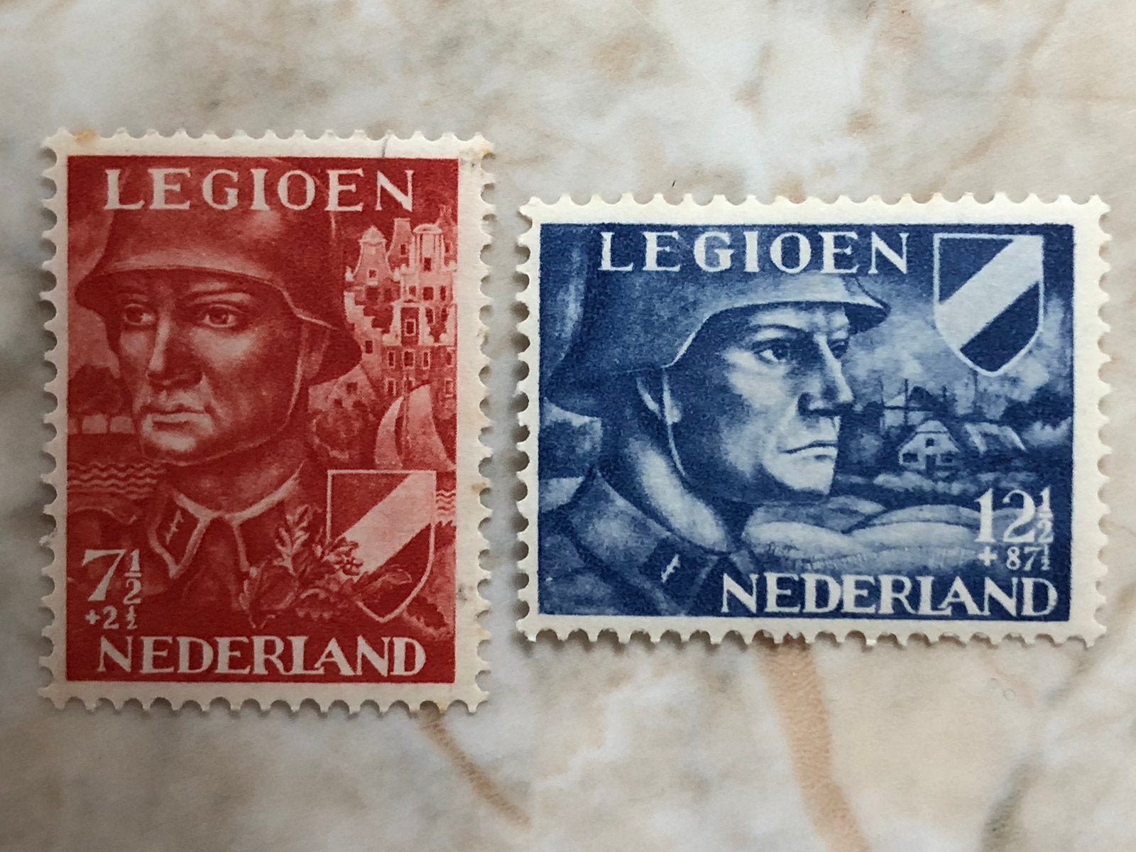 Legioenzegels, Postzegels en Munten, Ophalen of Verzenden