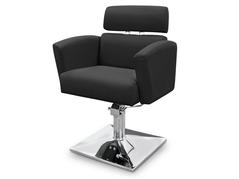 3 Zwarte Professionele Kappersstoelen –Slechts 2 maanden oud, Hairextensions