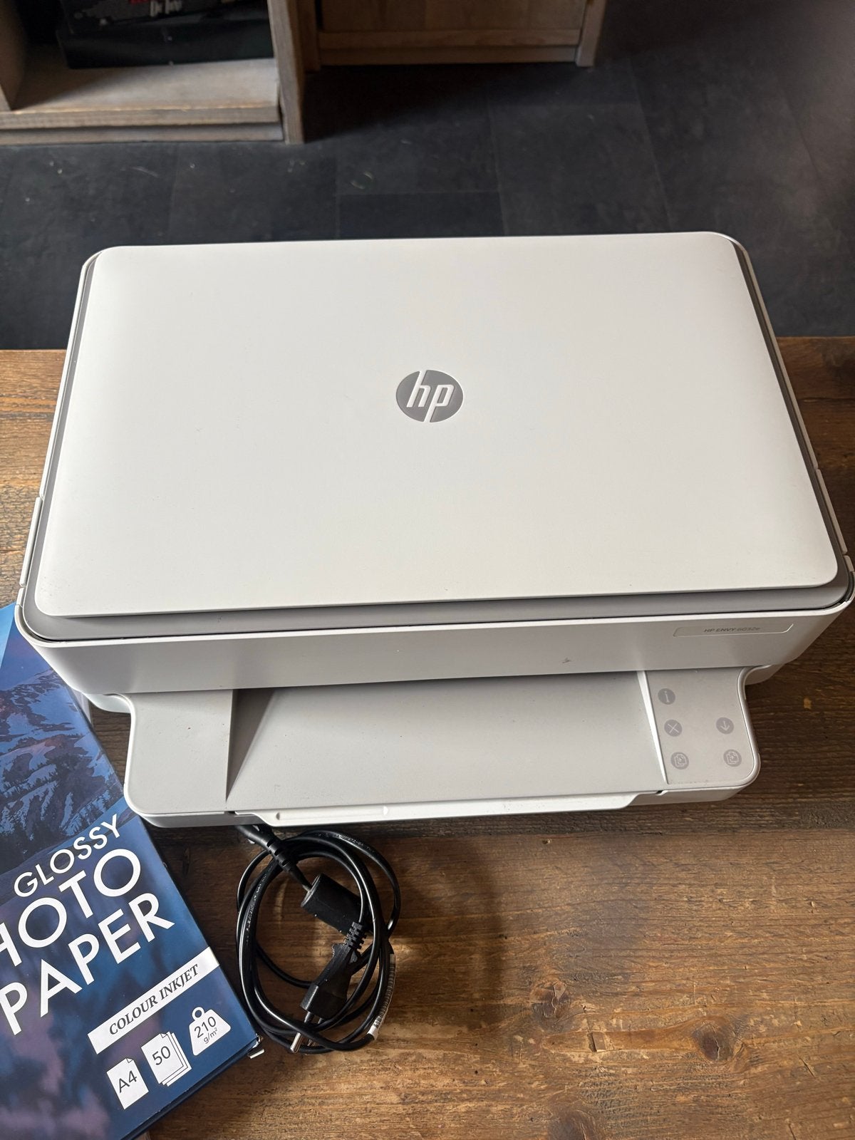 HP ENVY 6032e All-in-One Printer - Zo goed als nieuw, Ophalen, Inkjetprinter, All-in-one, Kleur printen