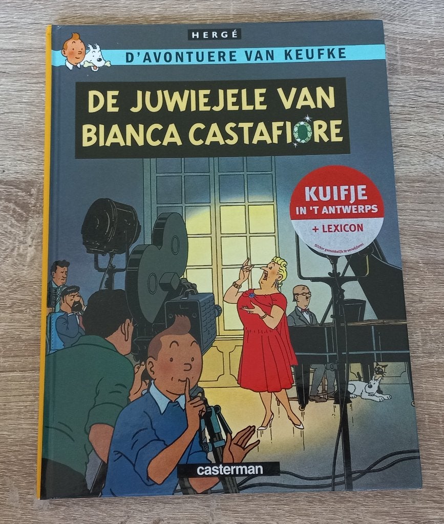 De juwiejele van Bianca Castafiore (Kuifje, Antwerps HC), Boeken, Eén stripboek, Ophalen of Verzenden, Zo goed als nieuw, Hergé