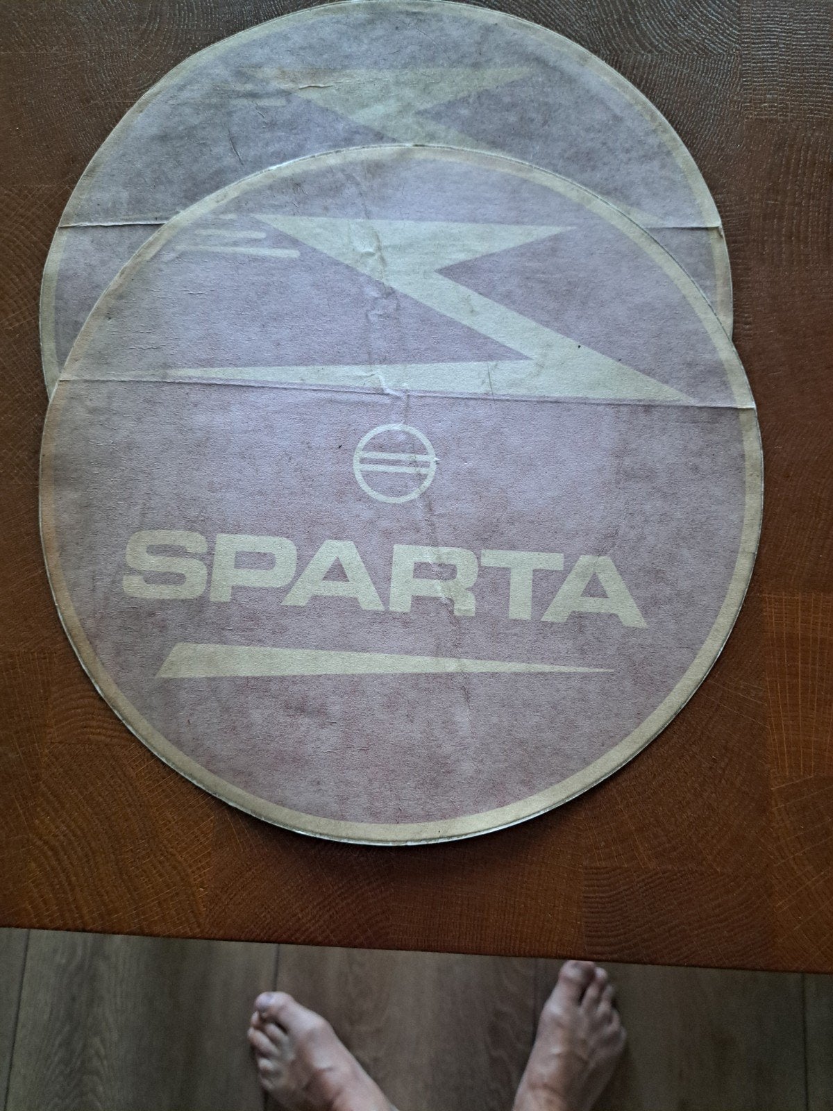 Raam stikker sparta 30 cm, Ophalen of Verzenden