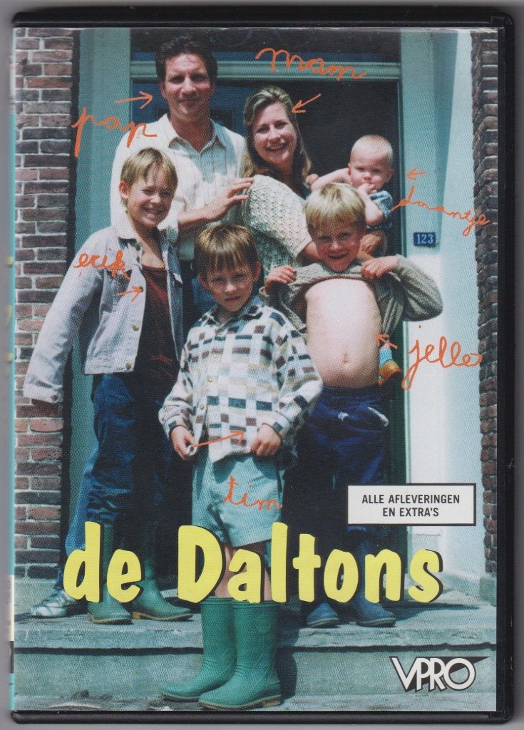 De Daltons ( Complete Serie )( VPRO ), Cd's en Dvd's, Gebruikt, Verzenden, Alle leeftijden, Komedie