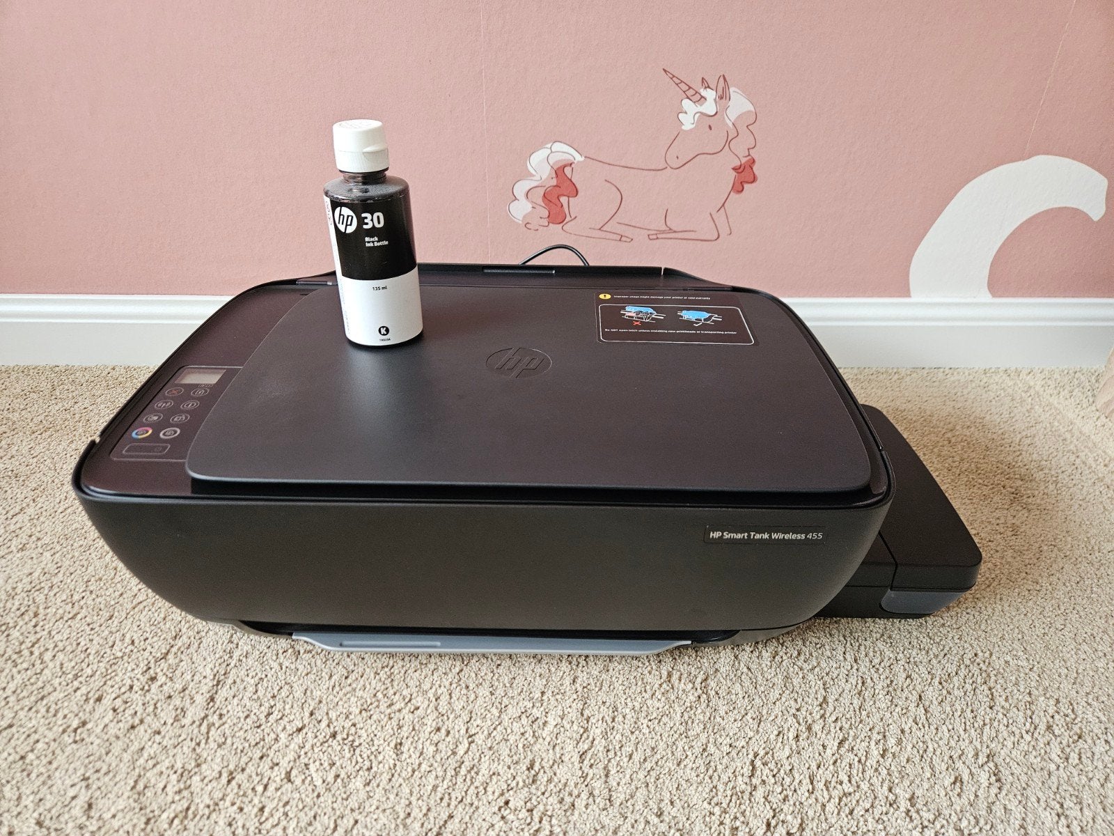 HP Smart Tank Wireless 455 All-in-One Printer/Scanner, Computers en Software, Printers, Kleur printen, Gebruikt, Inkjetprinter