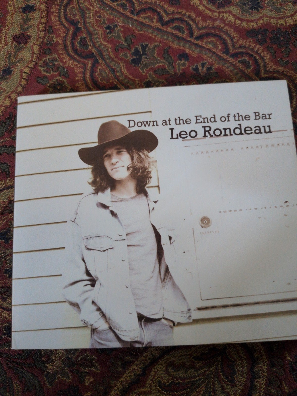 Leo Rondeau - Down at the End of the Bar CD, Americana, Ophalen of Verzenden, Zo goed als nieuw, Inclusief doosje