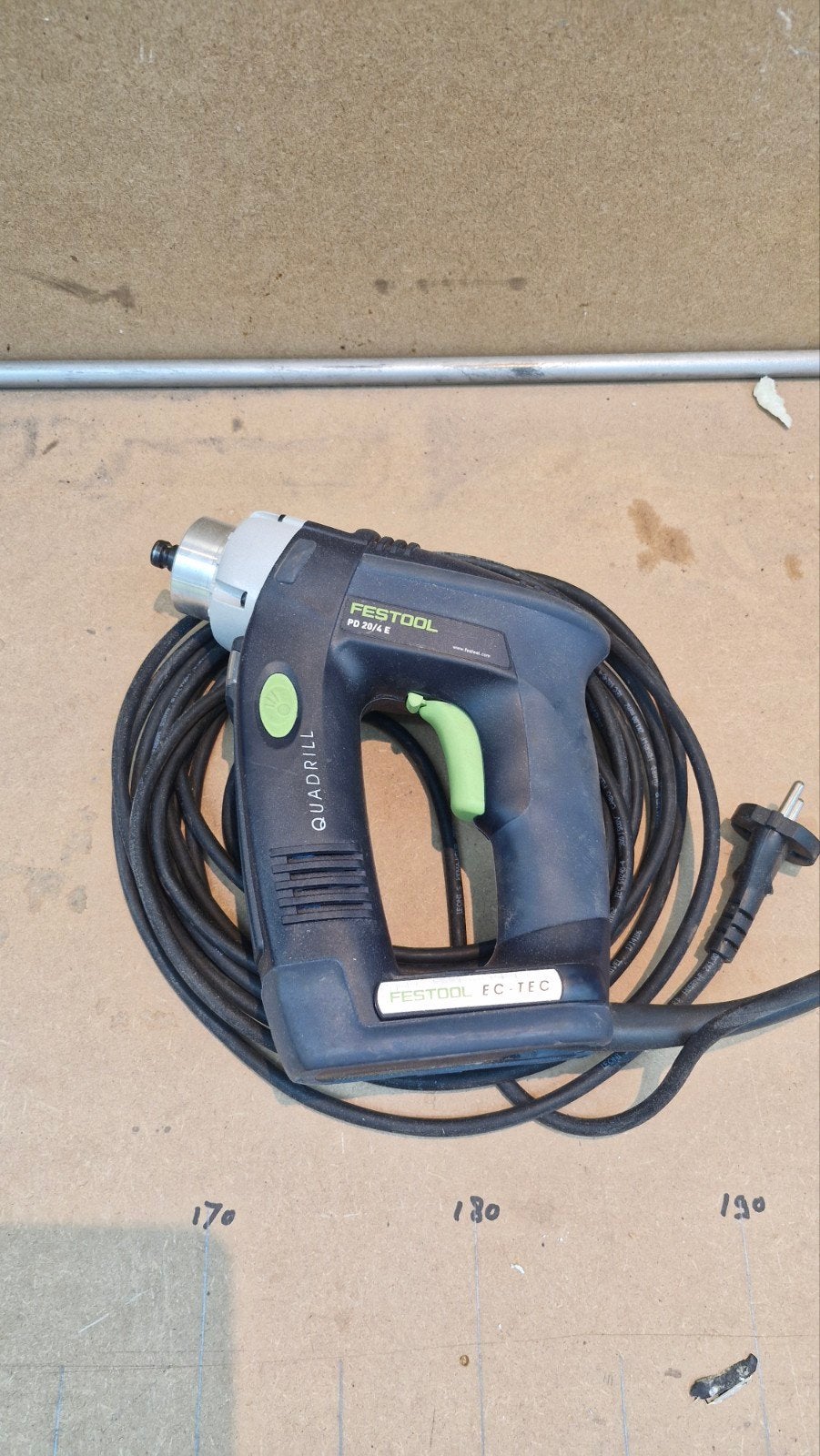 Festool boormachine.PD20/4E, Doe-het-zelf en Verbouw, Gereedschap | Boormachines, Ophalen of Verzenden, Boormachine