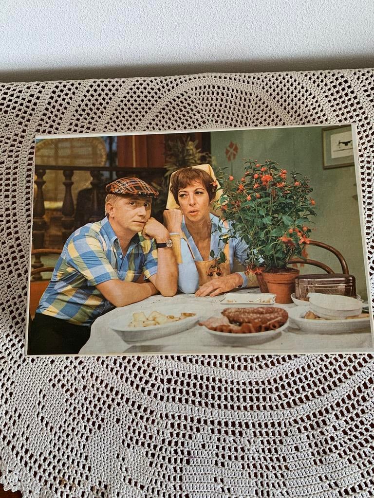 Jig saw facet puzzel Ja zuster Nee zuster Vintage, Ophalen of Verzenden, Minder dan 500 stukjes, Gebruikt, Legpuzzel