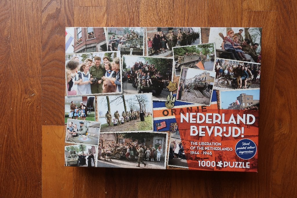 Nederland Bevrijd - 1000 stukjes, Ophalen of Verzenden, 500 t/m 1500 stukjes, Zo goed als nieuw