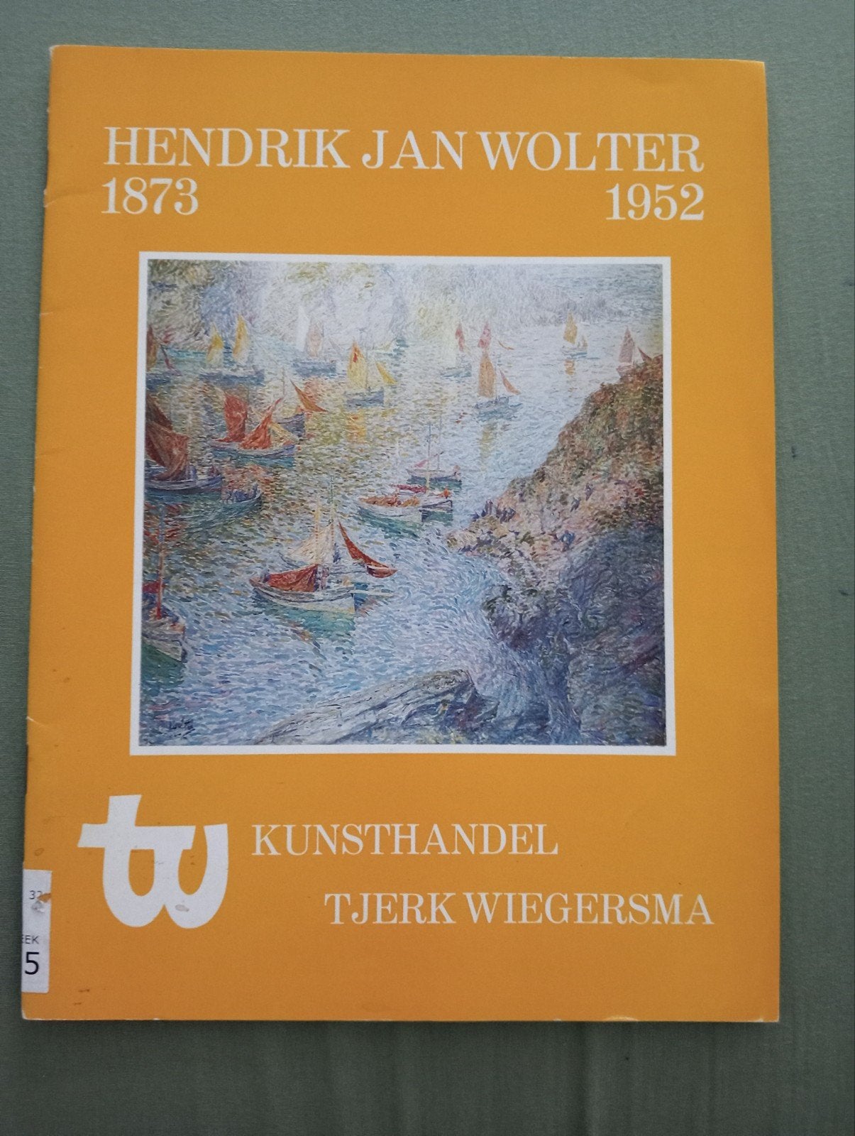 Kunsthandel Tjerk Wiegersma - Hendrik Jan Wolter catalogus, Ophalen of Verzenden, Gelezen, Schilder- en Tekenkunst, Hendrik Jan Wolter