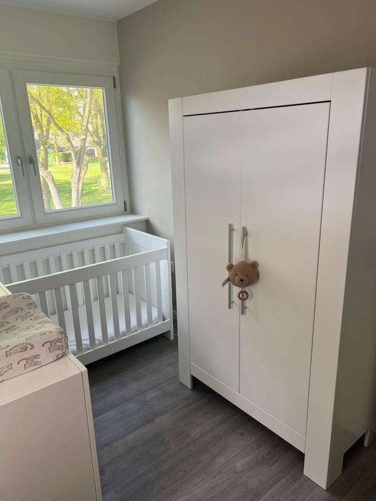 Bopita Genova babykamer 3-delig – wit, Kinderen en Baby's, Ophalen, Gebruikt, Jongetje of Meisje