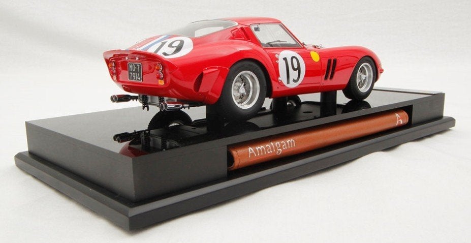 Ferrari 250 GTO #19 LeMans 1962 Rood 1:18 van Amalgam, Hobby en Vrije tijd, Modelauto's | 1:18, Ophalen of Verzenden, Nieuw, Auto