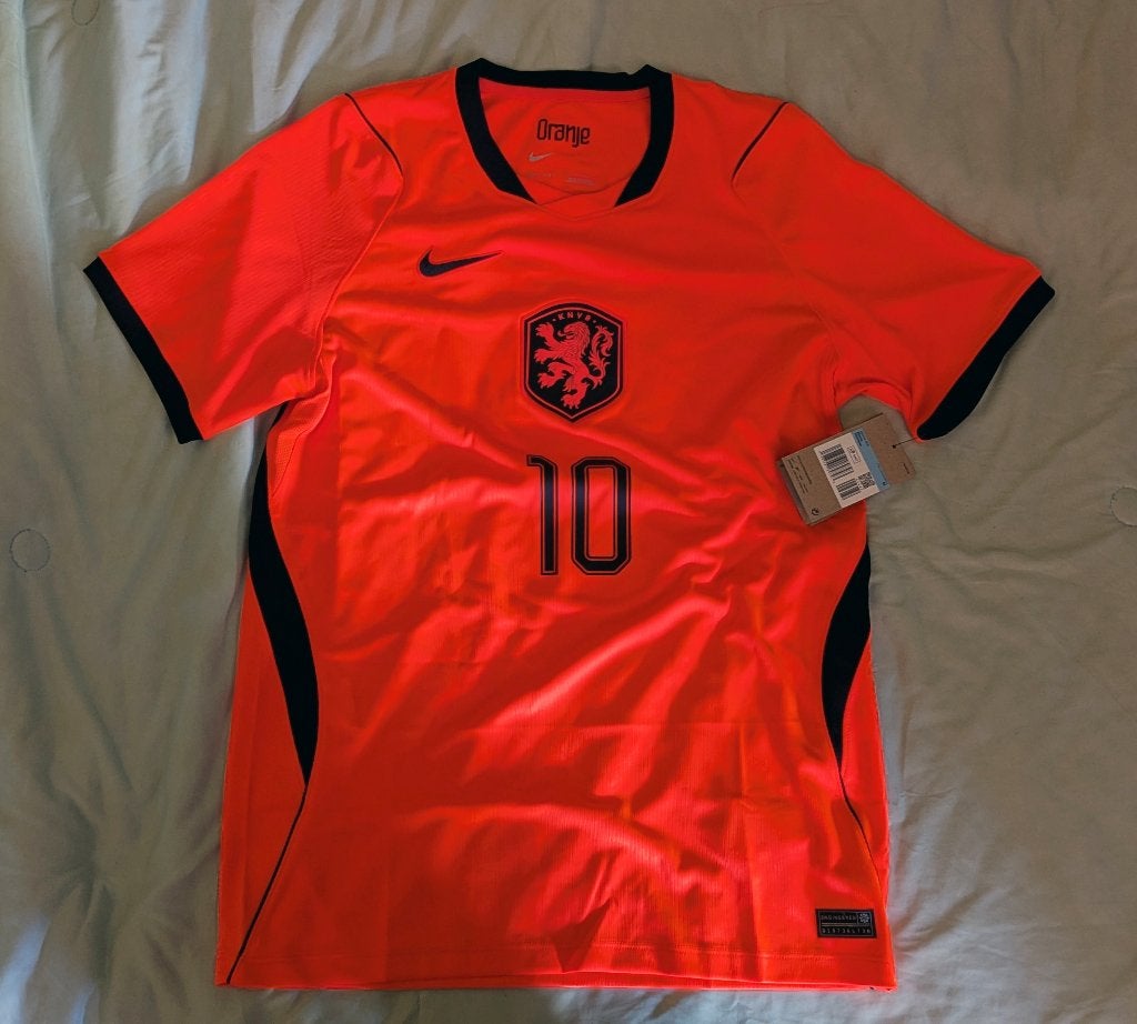 Nike Nederlands Elftal WK 2026 Thuisshirt - Memphis 10, Maat M, Ophalen of Verzenden, Nieuw, Shirt