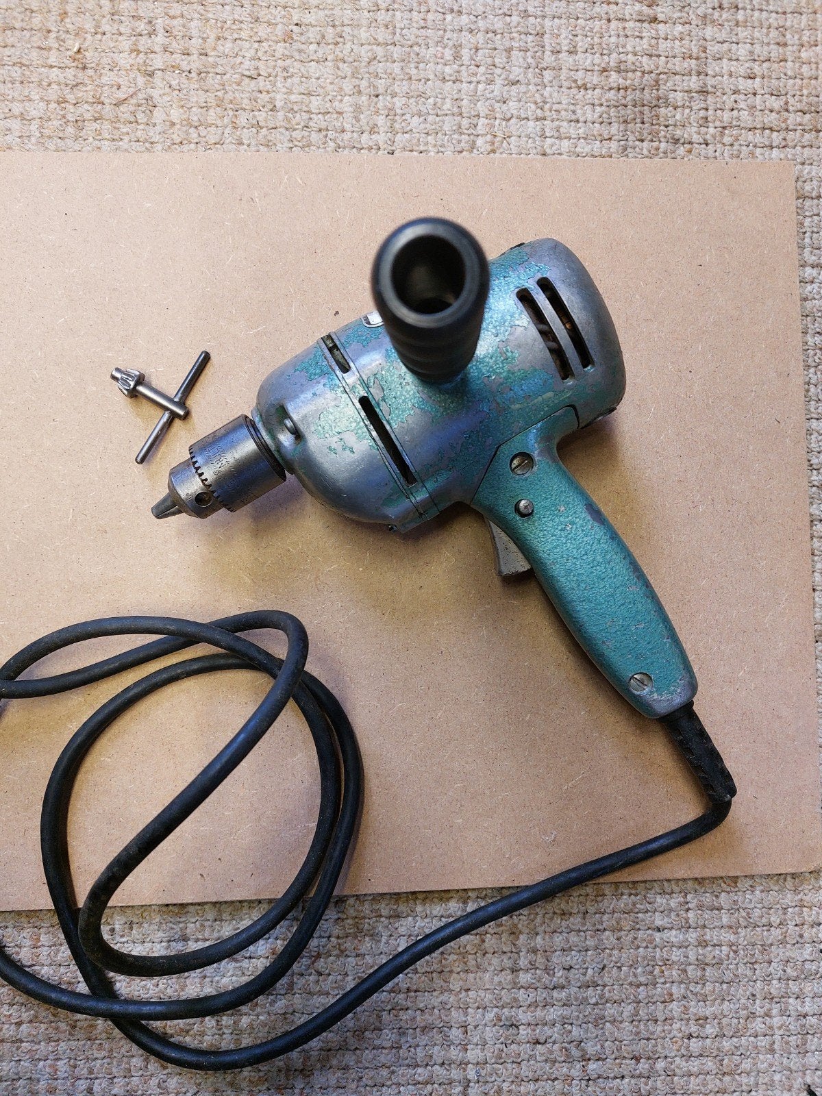 Vintage Black & Decker boormachine., Ophalen of Verzenden, Gebruikt, Boormachine