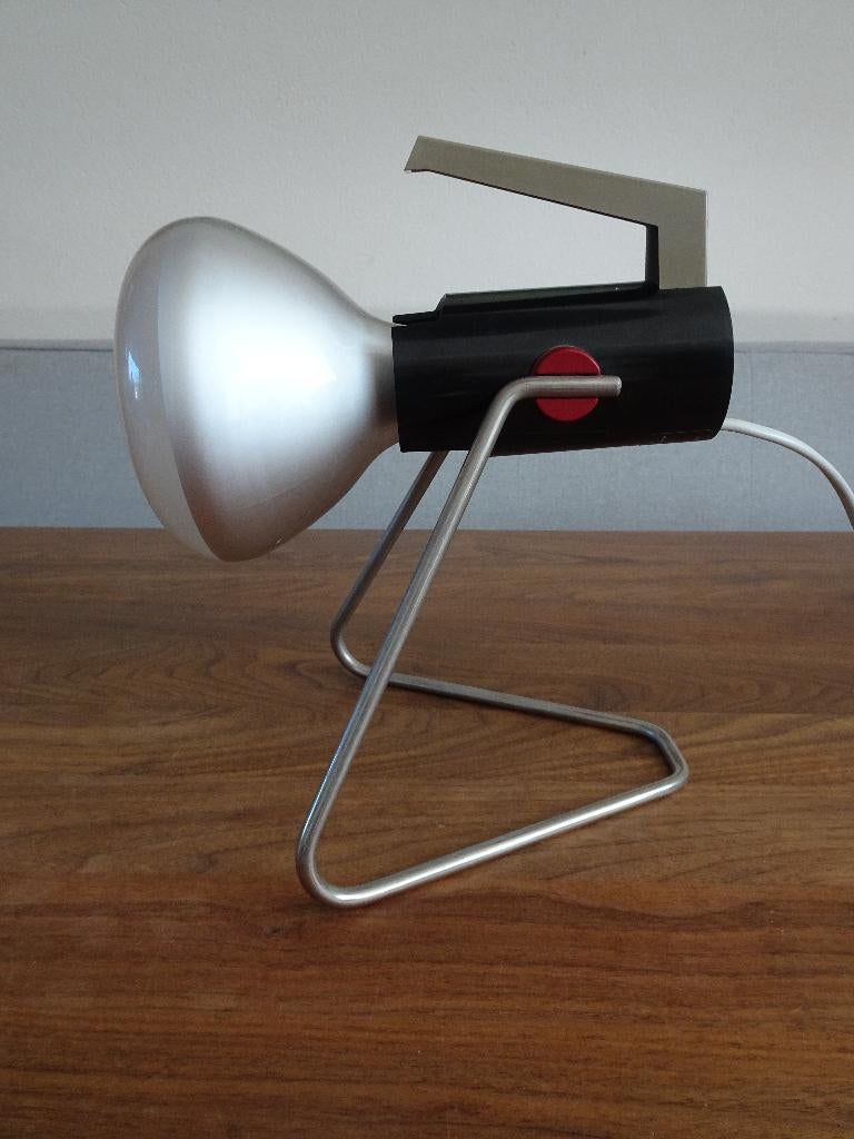 Vintage Philips Infraphil design warmtelamp HP3202, Witgoed en Apparatuur, Ophalen of Verzenden, Scheren en Epileren