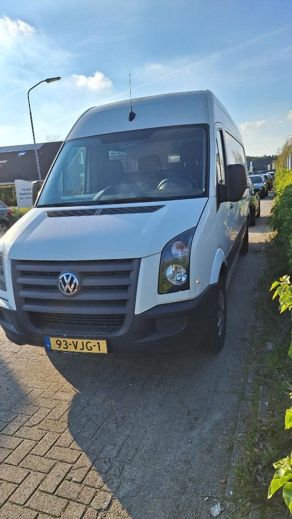 Volkswagen Crafter Bestel 35 2.5 TDI 80KW L3h2 2007, Auto's, Euro 5, Volkswagen, Wit, Origineel Nederlands