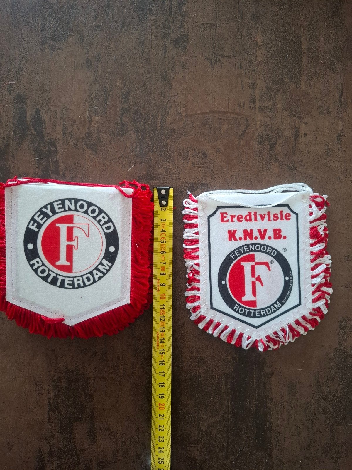 Feyenoord Vaantjes - Eredivisie KNVB, Verzamelen, Ophalen of Verzenden, Nieuw, Feyenoord, Vaantje of Sjaal