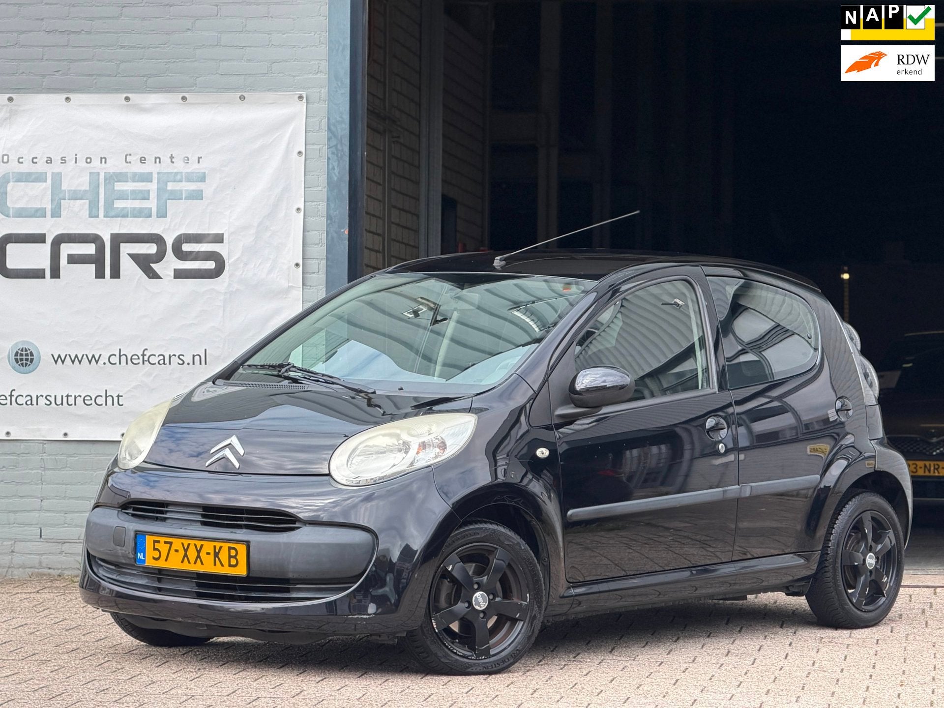 Citroen C1 1.0|NAP|AUTOMAAT|AIRCO|1EIGENAAR|5DEURS|NIEUWEAPK, Auto's, Dealer onderhouden, Stof, Gebruikt, 4 stoelen