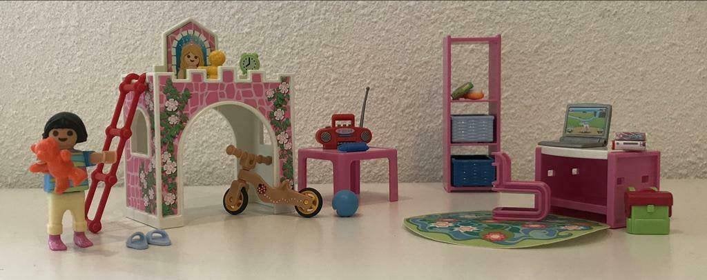 Playmobil 9270, Kinderkamer met hoogslaper., Gebruikt, Complete set, Overige typen, Ophalen of Verzenden