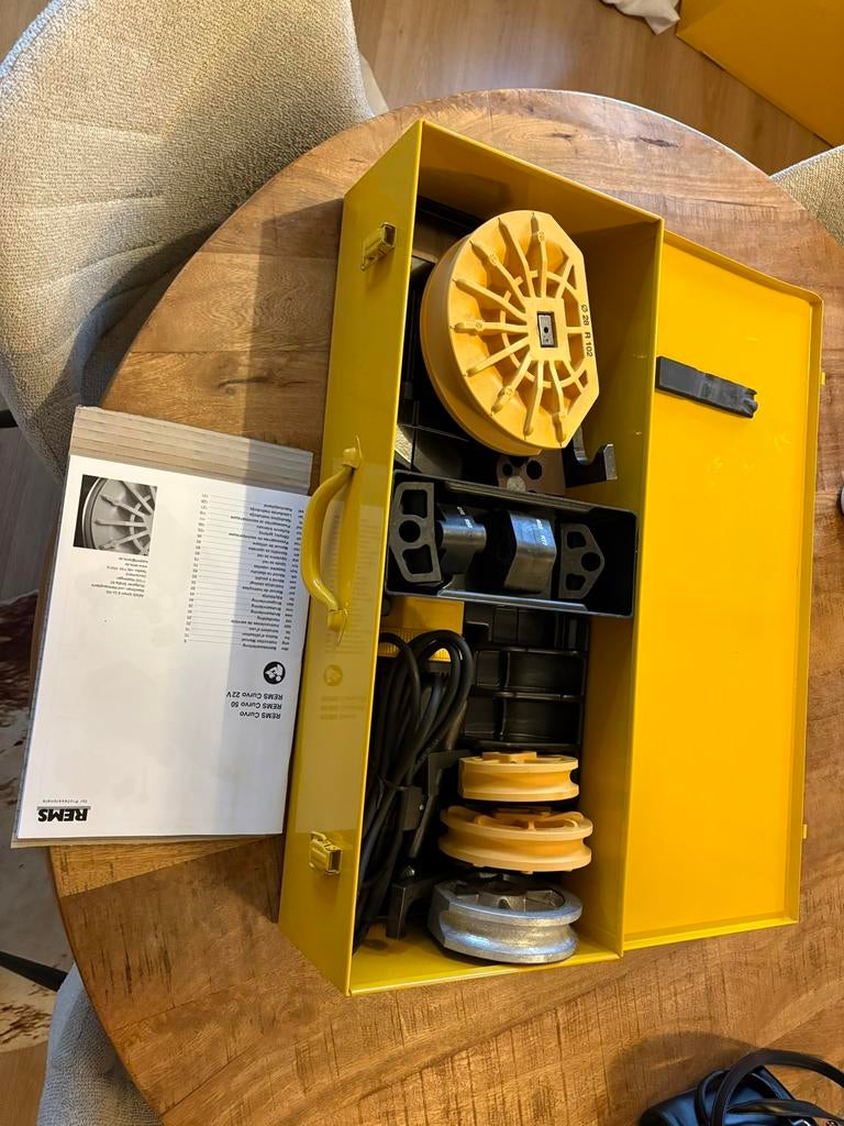 NIEUWE REMS Curvo Elektrische Pijpenbuiger Set (In doos)