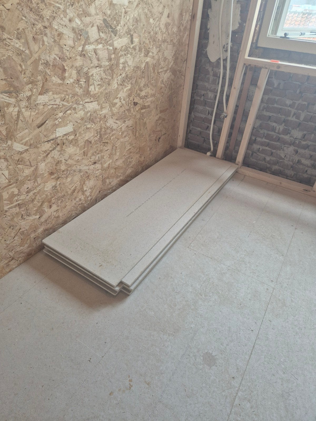 Fermacell 2E32 vloerplaten + toebehoren, Ophalen, Overige materialen, 30 cm of meer, Gebruikt