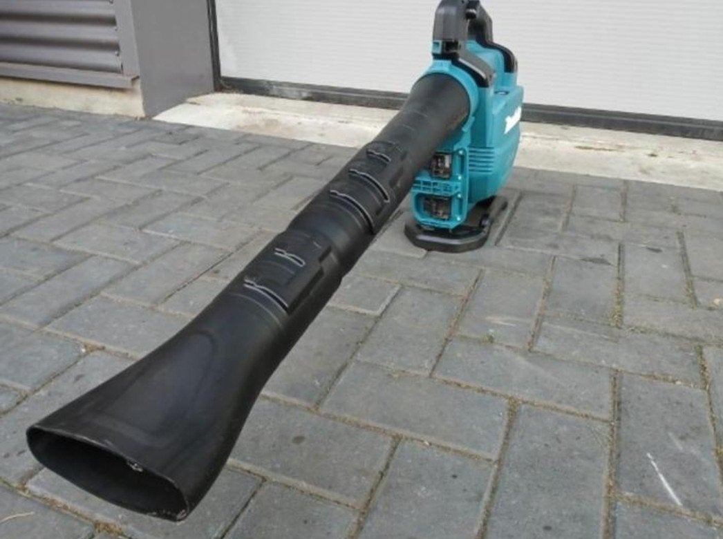 Makita DUB363 Bladblazer/Bladzuiger incl. 4x accu en lader., Tuin en Terras, Bladblazers, Gebruikt, Met zuigfunctie, Ophalen of Verzenden