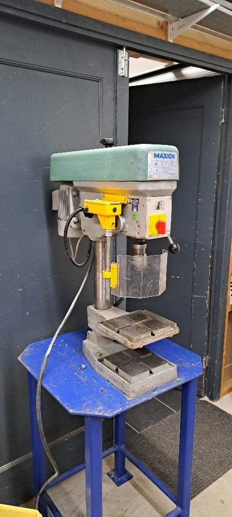 maxion BT13 kolomboormachine incl onderstel, Ophalen, Variabele snelheid, Kolomboormachine, Gebruikt