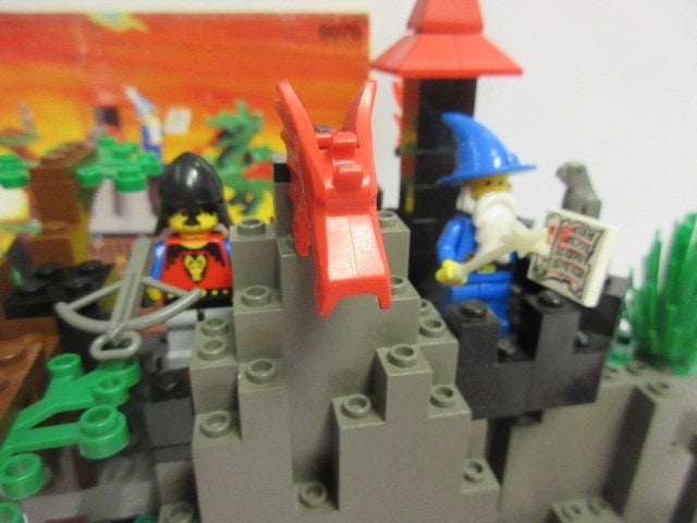 6076 Lego Castle, Dragon Knights, Dark Dragon's Den, Lego, Ophalen of Verzenden, Castle, Complete set