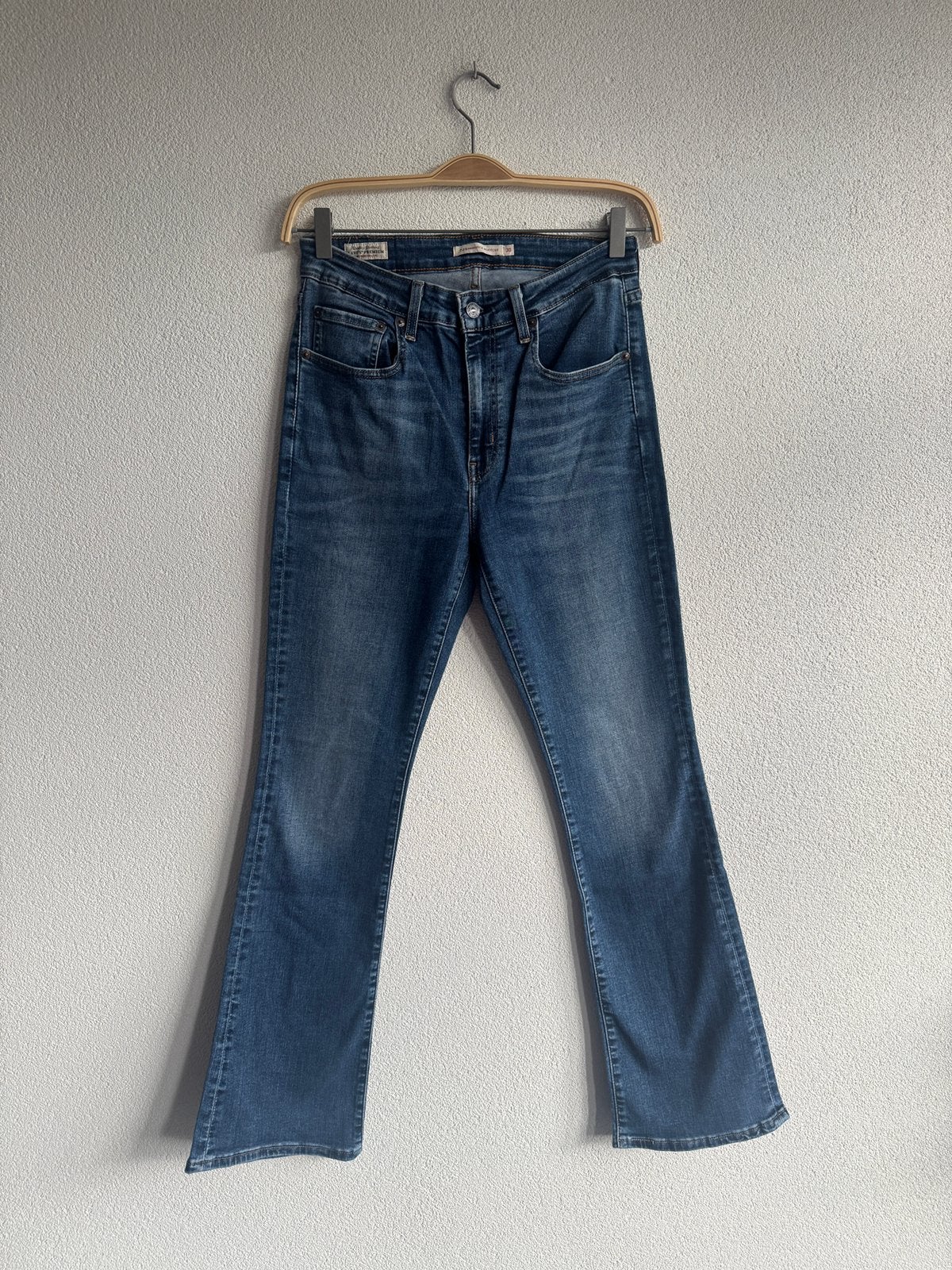 Levi’s 725 High rise Bootcut denim jeans, Levi’s, Blauw, Ophalen of Verzenden, Zo goed als nieuw