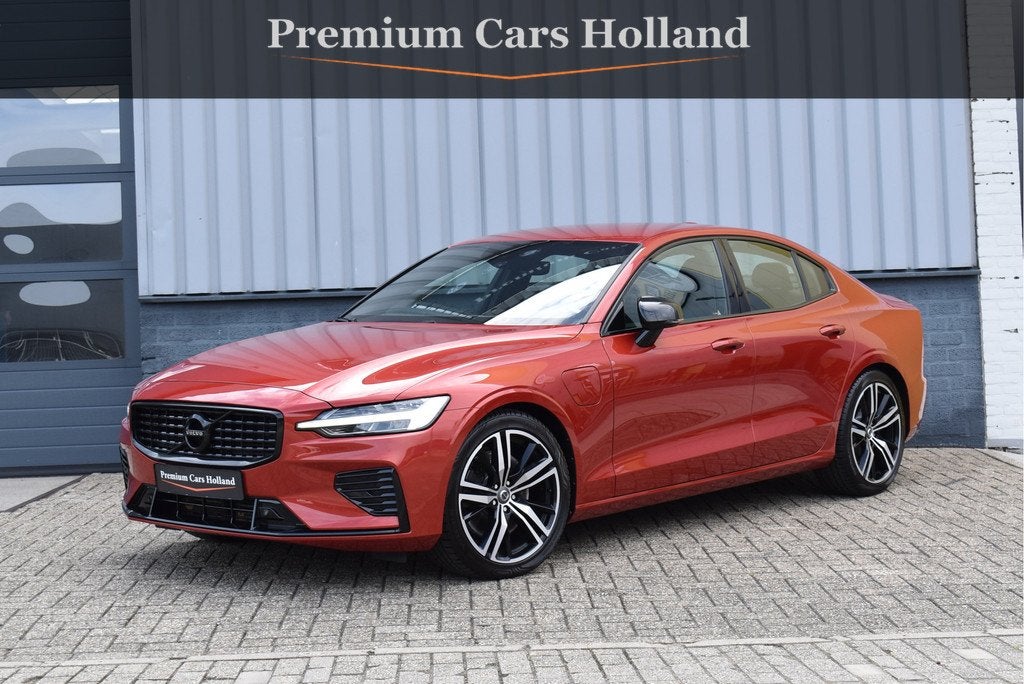 Volvo S60 2.0 T6 AWD Twin Engine R-Design Navi Leder Full Le, Auto's, Automaat, Gebruikt, Euro 6, 4 cilinders