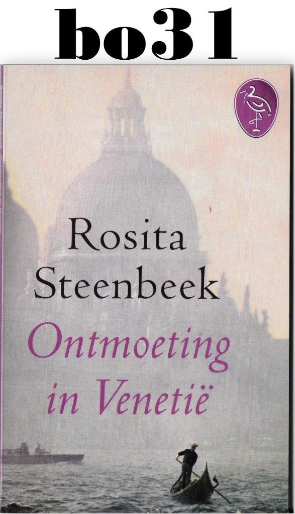 Boek bo31 Ontmoeting in Venetië door Rosita Steenbeek, Ophalen of Verzenden, Gelezen