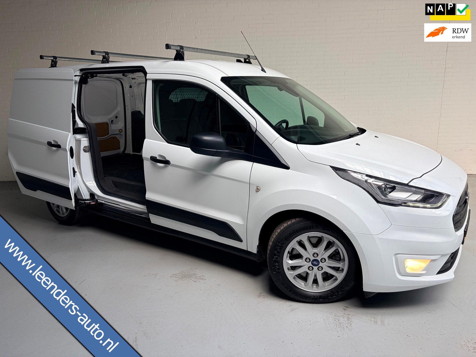 Ford Transit Connect L2H1 Automaat 1.5 EcoBlue 120pk euro6 3, Auto's, Dealer onderhouden, Stof, Gebruikt, 4 cilinders