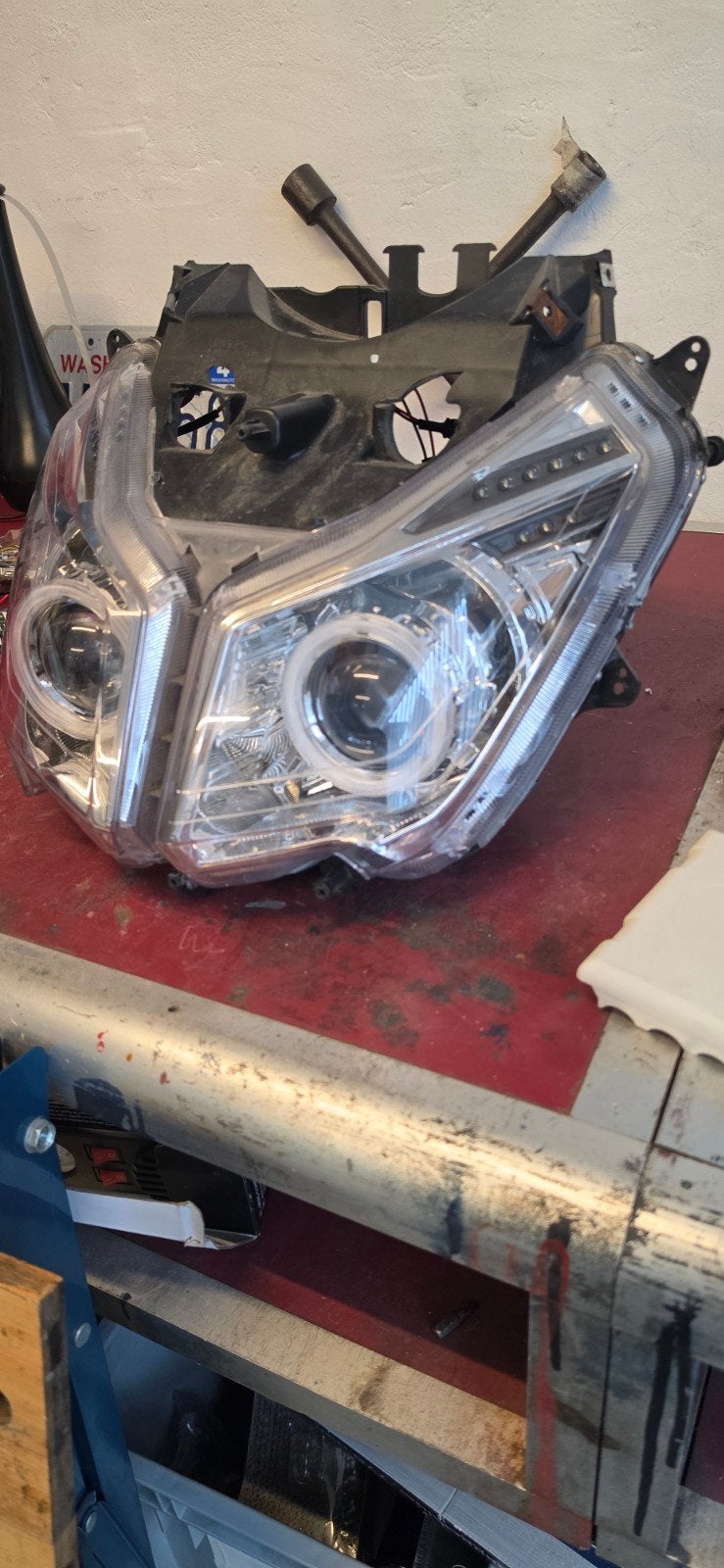 sym jet 14 koplamp, Ophalen of Verzenden, Koplamp, SYM