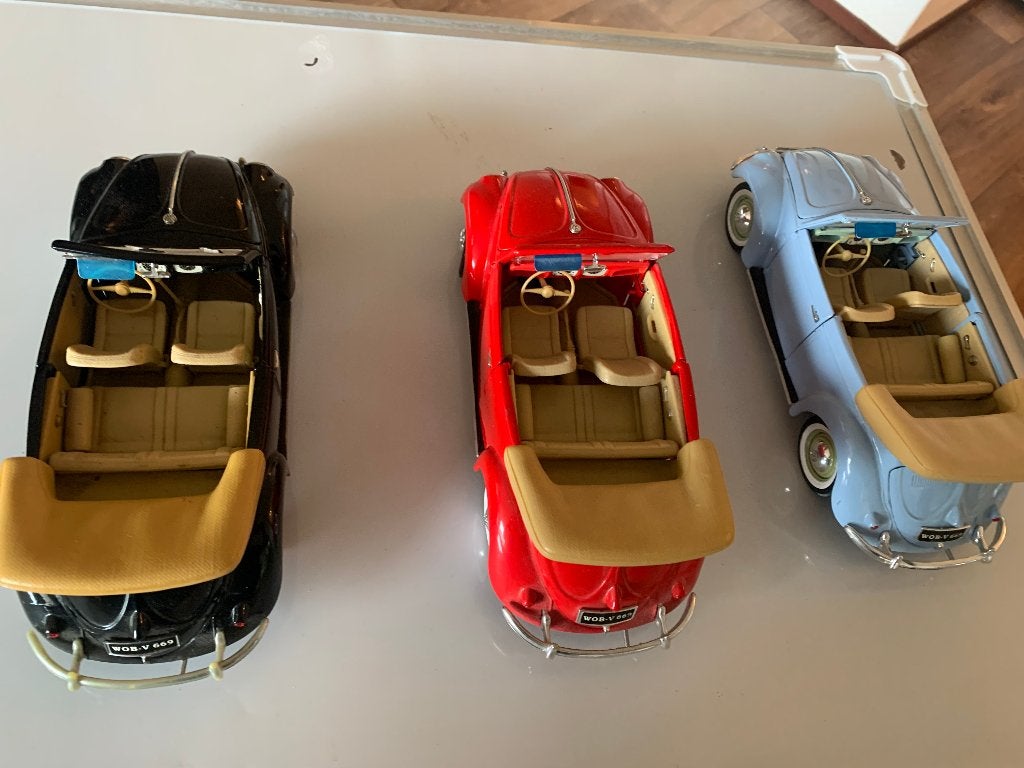 3vw s cabrio  1\18, Ophalen, Zo goed als nieuw, Overige merken
