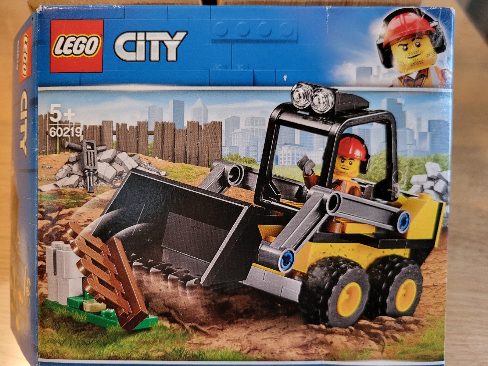 Lego City 60219 - Bouwvoertuig met instructies en doos, Compleet, City, Lego, Ophalen of Verzenden