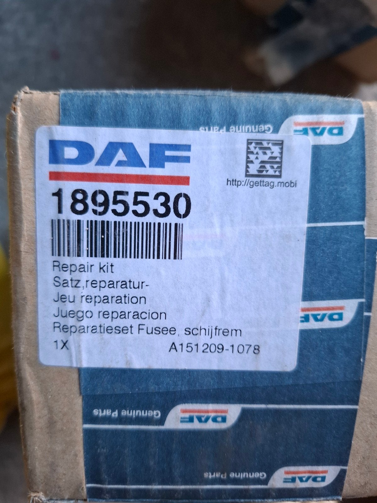 DAF Reparatiekit 1895530 - Fusee, schijfrem, Auto-onderdelen, Ophalen, Nieuw, Overige automerken