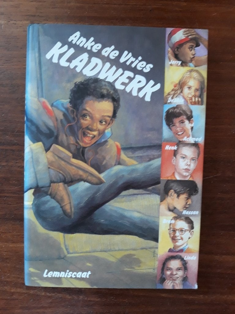 KLADWERK  en BLAUWE PLEKKEN  van  Anke de Vries, Ophalen of Verzenden, Zo goed als nieuw