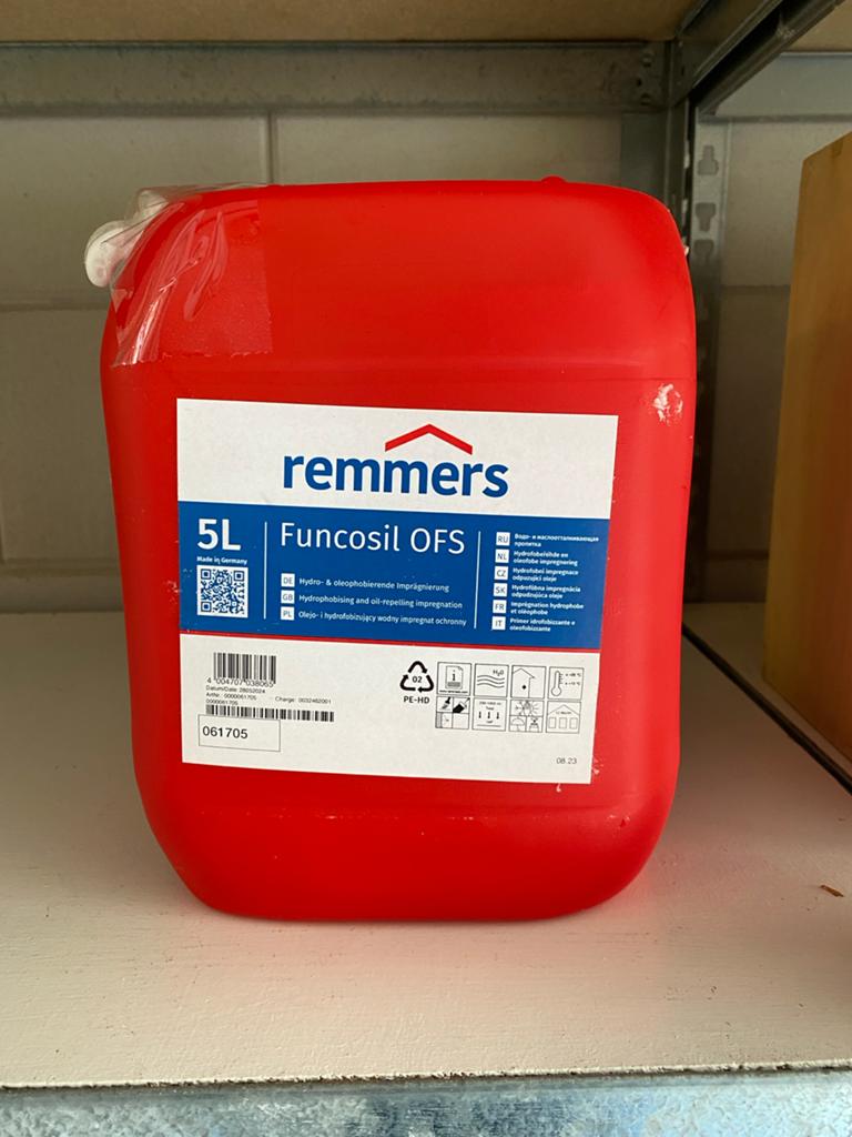 2x Remmers Funcosil OFS 5L - Nieuw en Ongebruikt, Ophalen, Overige kleuren, 5 tot 10 liter, Beits