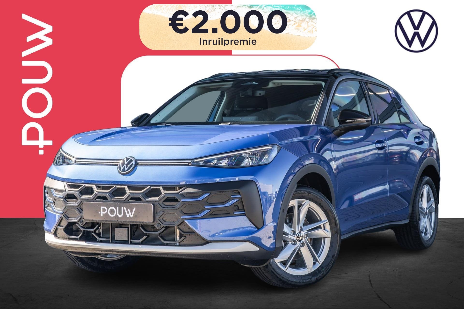 Volkswagen T-Roc 1.5 eTsi 115pk Life First Edition | 18" Vel, Auto's, 12 maanden, Stof, 1498 cc, 4 cilinders