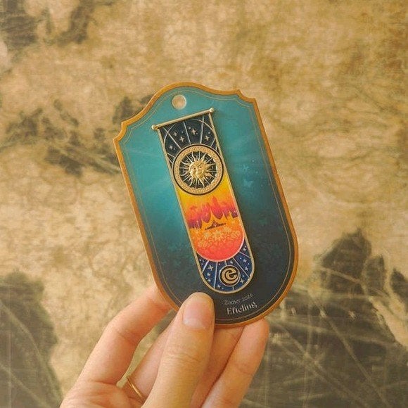 Efteling zomerpin, Huis vd 5 zintuigen (nr. 5), Ophalen of Verzenden, Nieuw, Button of Speldje
