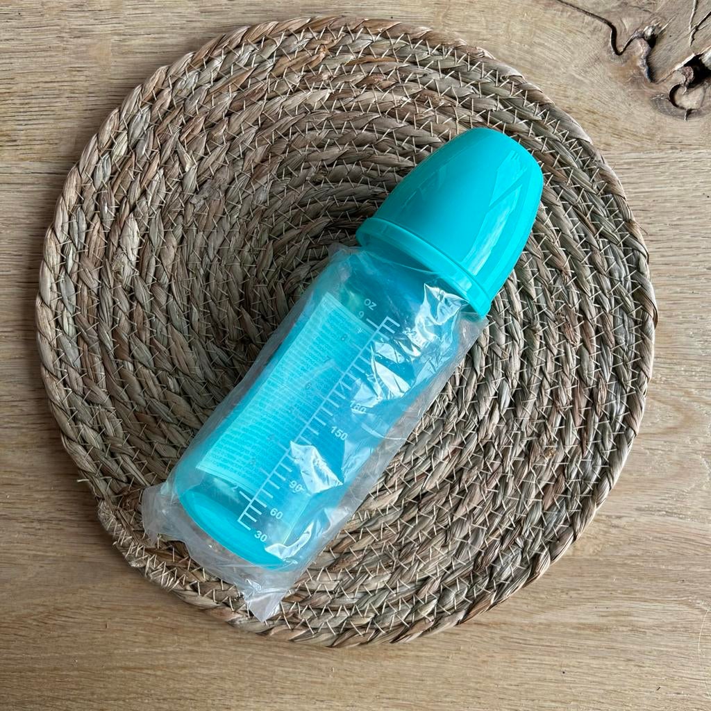 Nieuw babyflesje - Turquoise, Ophalen of Verzenden, Nieuw, Overige typen