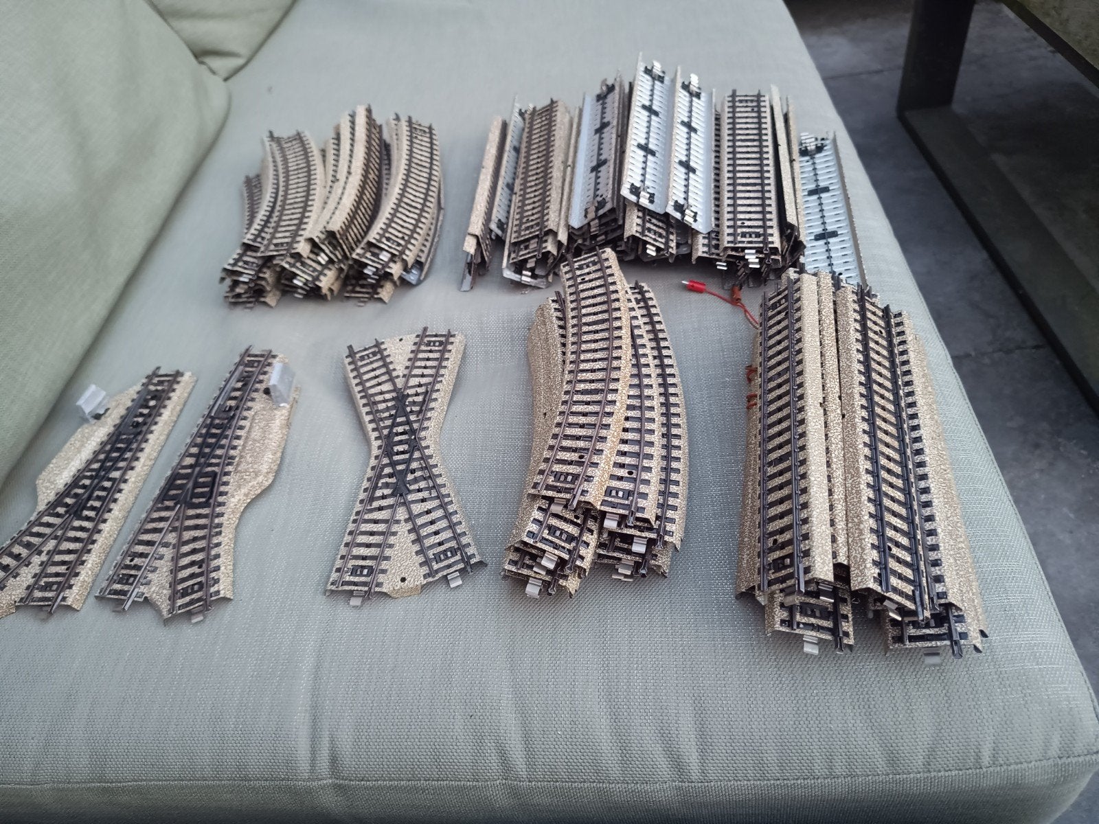 Märklin H0 treinrails en wissels etc., Ophalen, Wisselstroom, Gebruikt, Rails