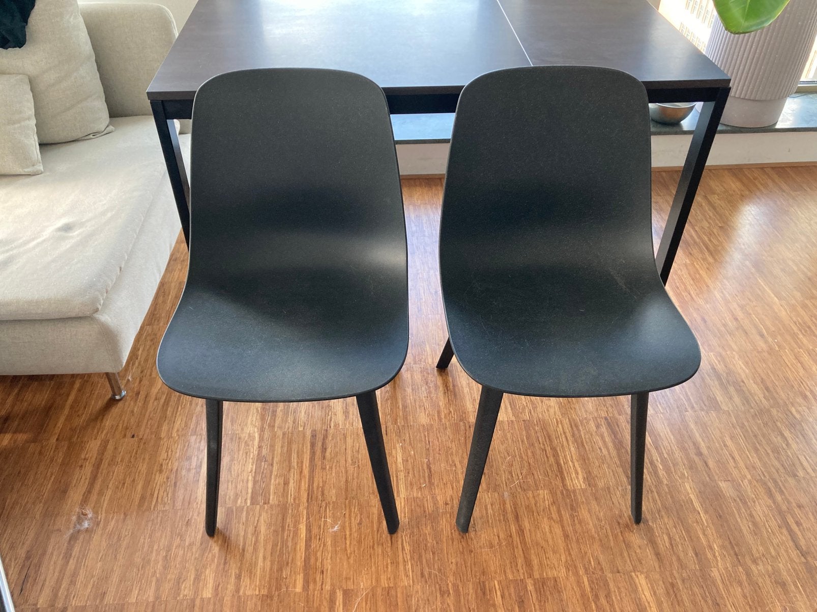 Ikea ODGER x2, Ophalen, Gebruikt, Zwart, Twee
