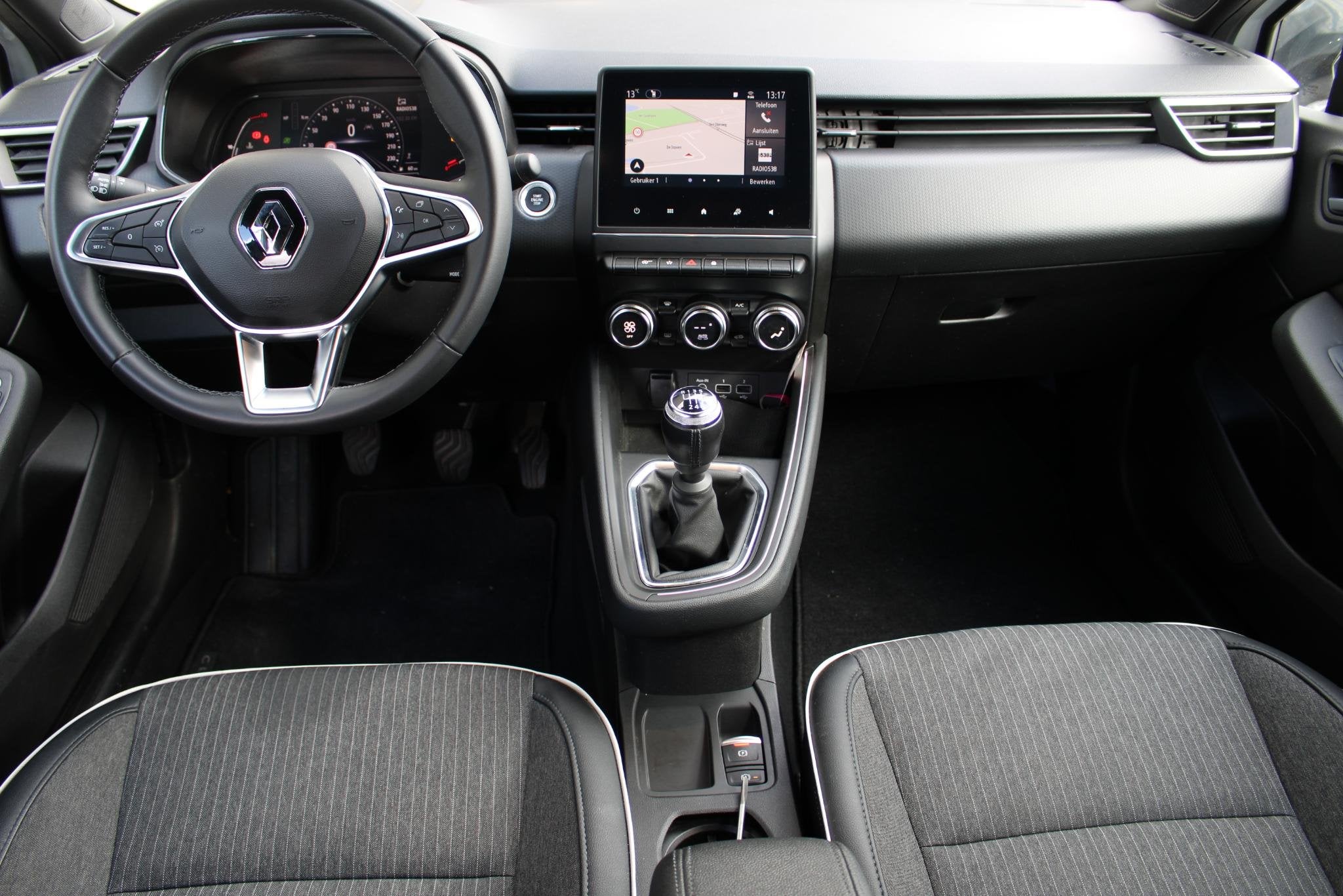 Renault Clio 1.0 TCe 90 Techno | Apple CarPlay / Android Aut, Auto's, Gebruikt, Met garantie (alle), Leder en Stof, Bedrijf