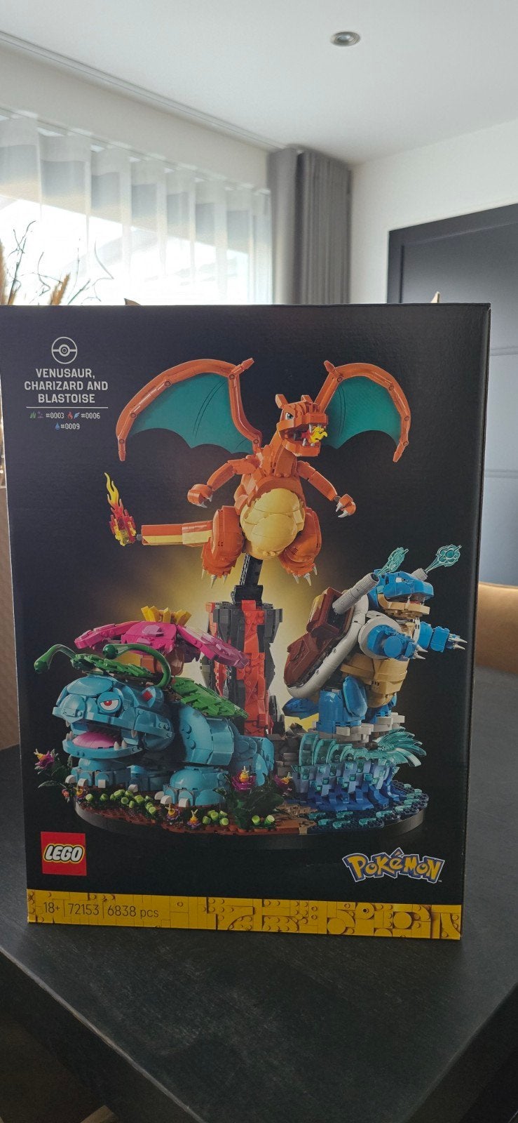 72153 Pokémon Venusaur, Charizard en Blastoise set 72153, Kinderen en Baby's, Speelgoed | Duplo en Lego, Ophalen, Overige thema's