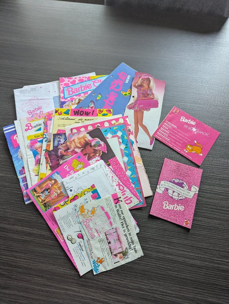 Barbie Club Brochures, Verzamelen, Ophalen of Verzenden, Gebruikt, Overige typen