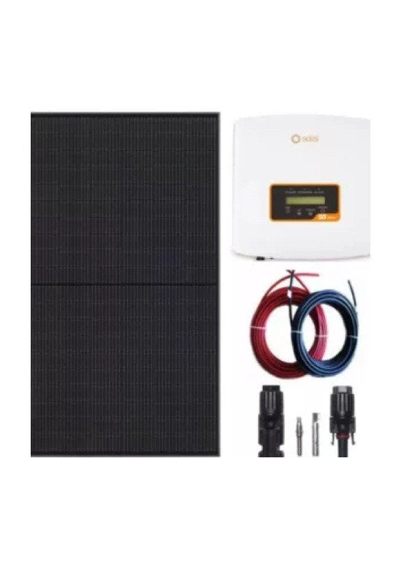 zonnepanelen-set enkel fase | 4000Wp | Solis 3.6Kw, Ophalen, 200 wattpiek of meer, Jasolar.com, Compleet systeem