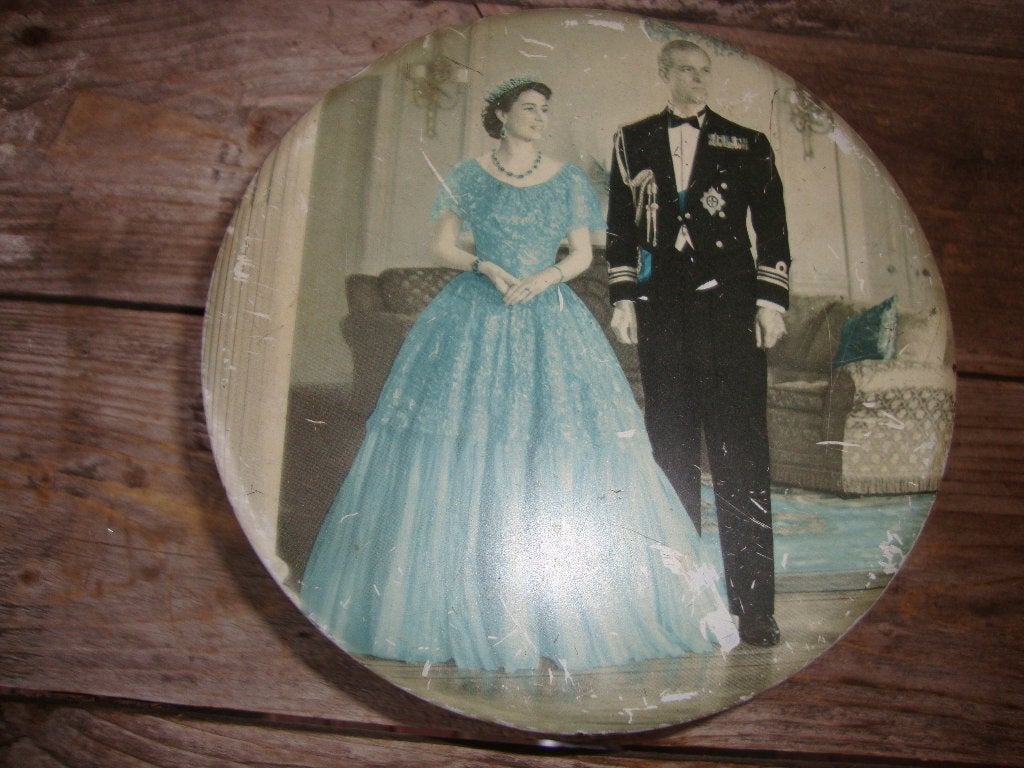 Koekjesblik van V.K., Ophalen of Verzenden, Gebruikt, Koek(jes)
