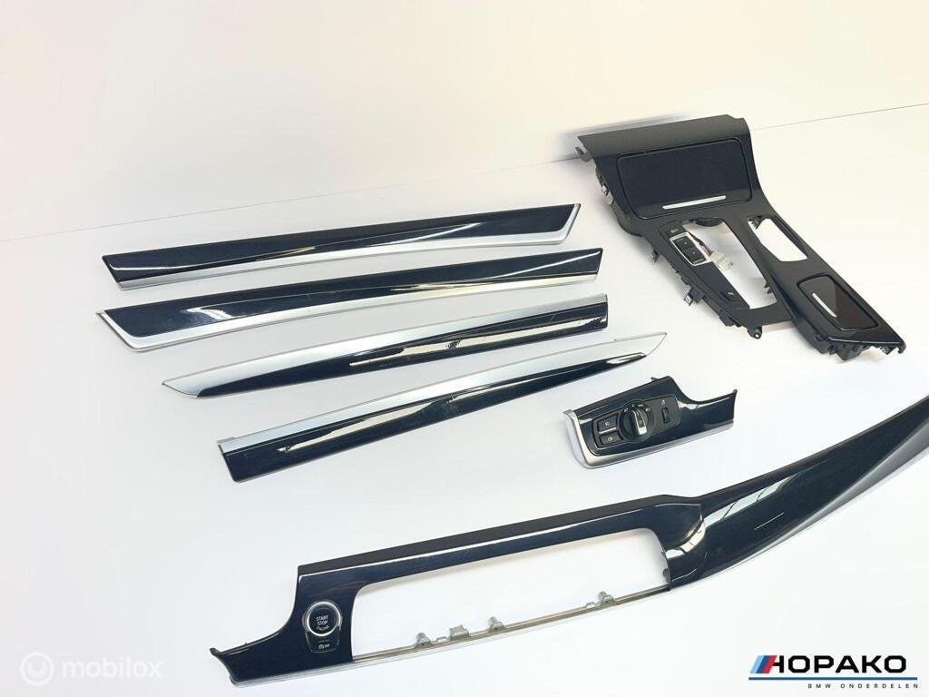 Interieurlijsten set hoogglans zwart BMW 5 serie F10 F11, Auto-onderdelen, Gebruikt, Einsteinlaan 5 rijswijk, Bmw, Ophalen of Verzenden