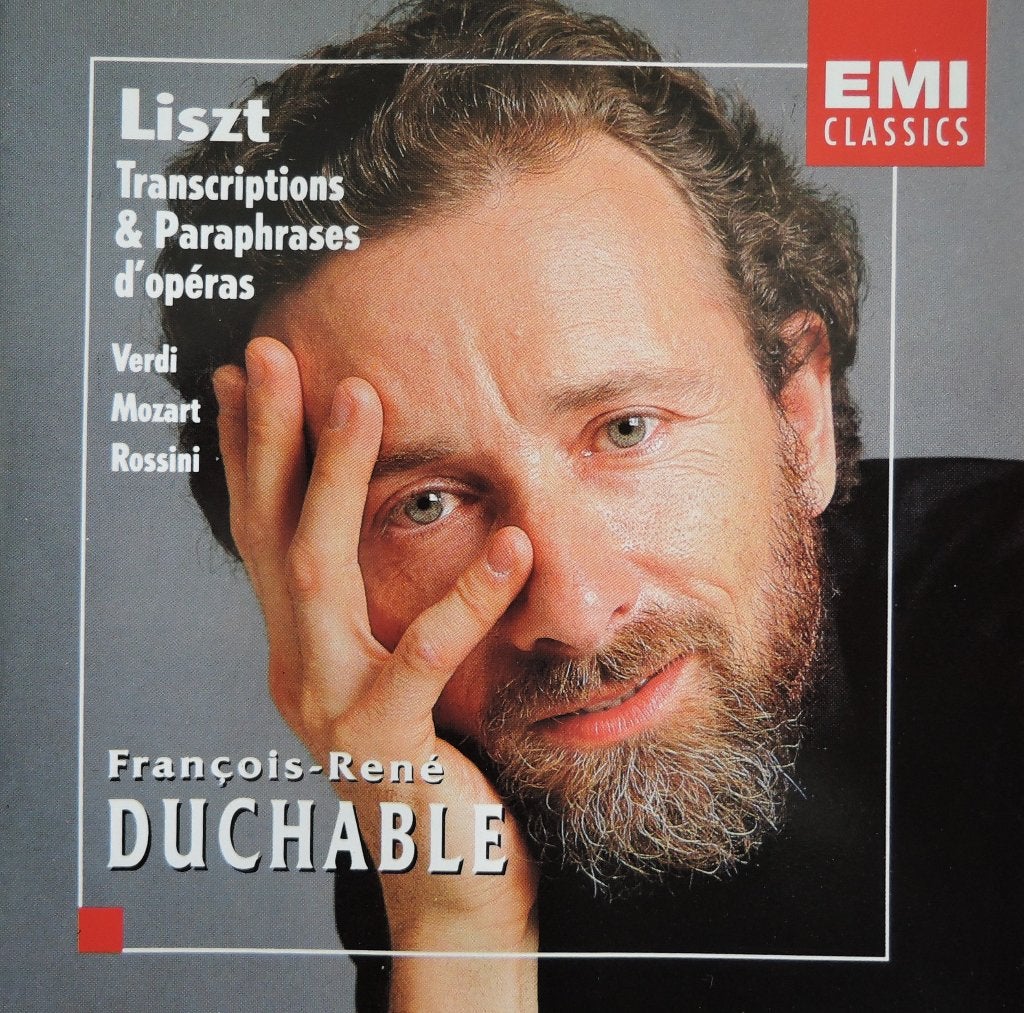 Liszt/Transcripties en parafrases opera's - Duchable - EMI, Soloconcert, Ophalen of Verzenden, Zo goed als nieuw, Romantiek